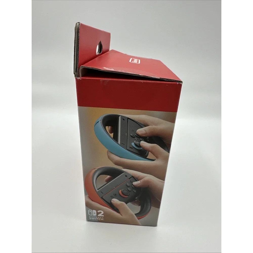 Nintendo Switch 2 Joy-Con Wheel Blue/Red – Mario Kart Steering Wheels